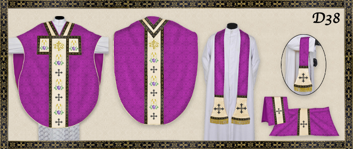 St. Philip Neri Vestment for Lent -  