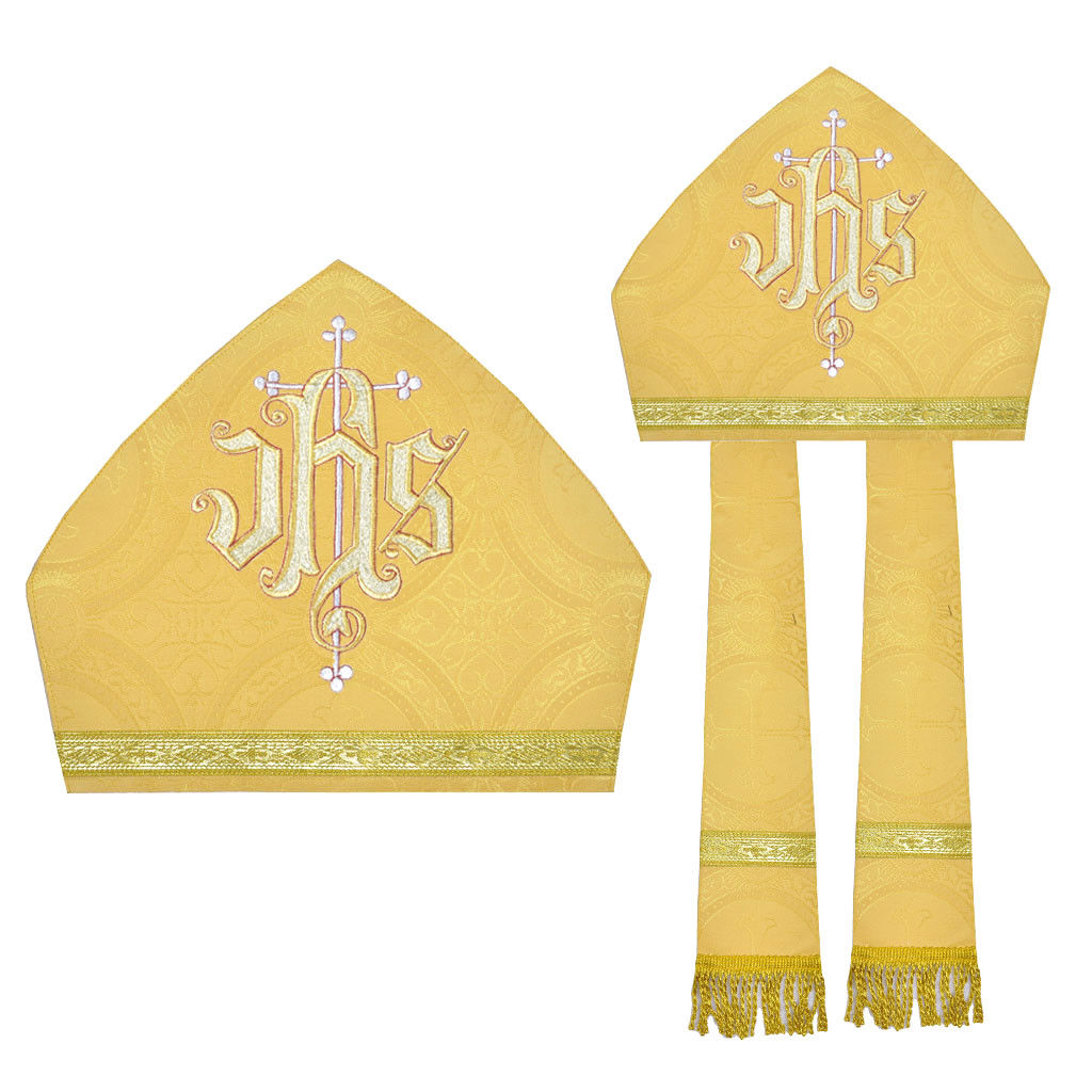 Bishop's Mitre Yellow Bishops Mitre - IHS