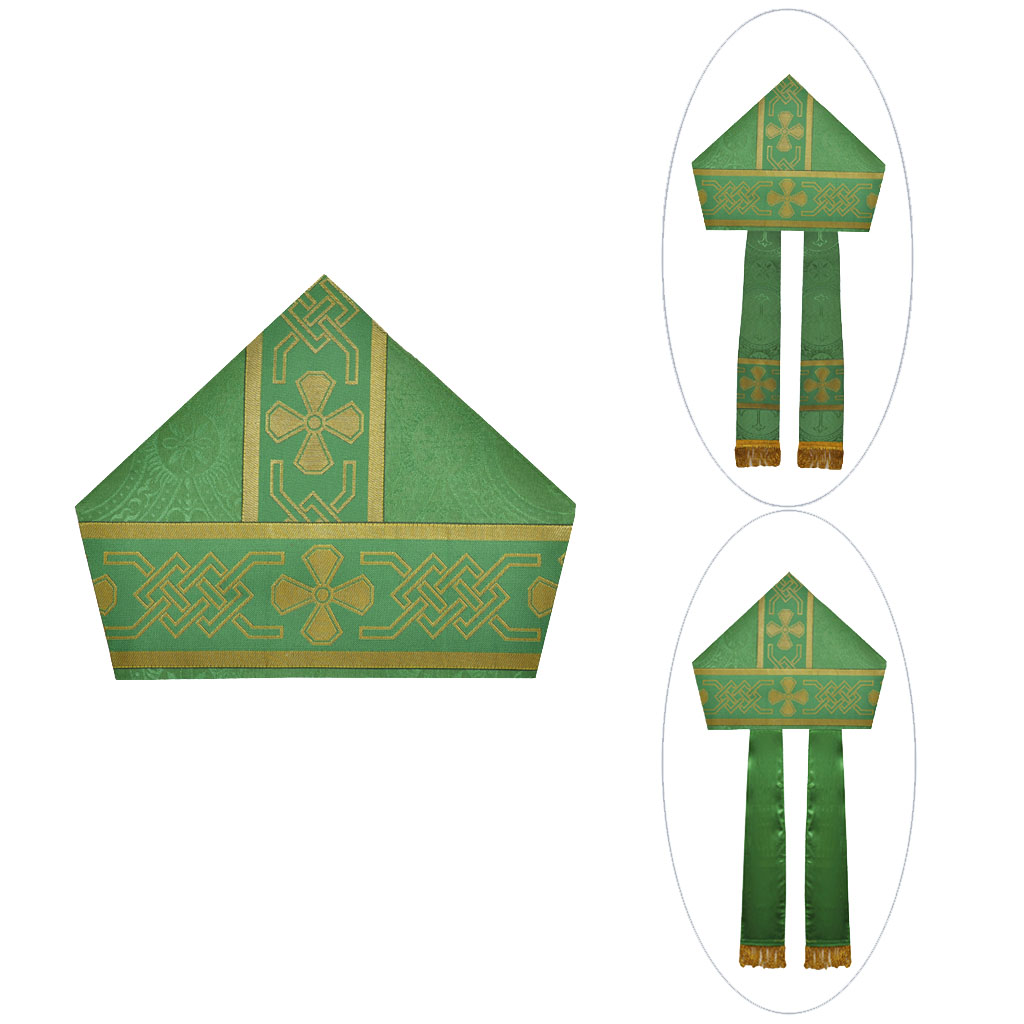 Bishop's Mitre Green Bishops Mitre - height - 10 inches