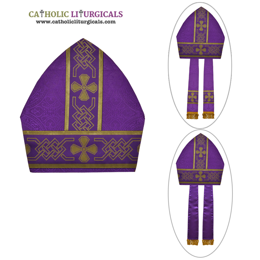 Bishop's Mitre Purple Bishops Mitre - height - 14 inches