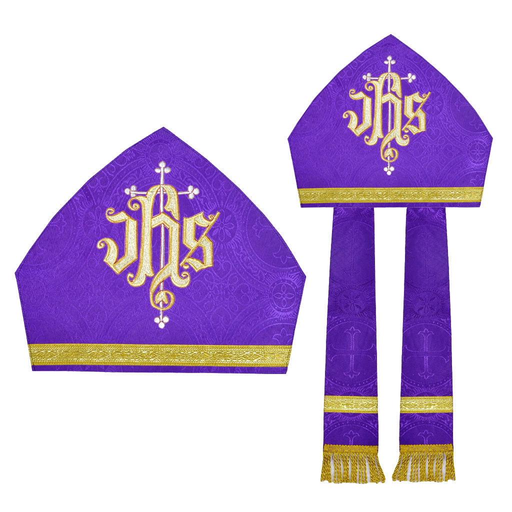 Bishop's Mitre Purple Bishops Mitre - IHS