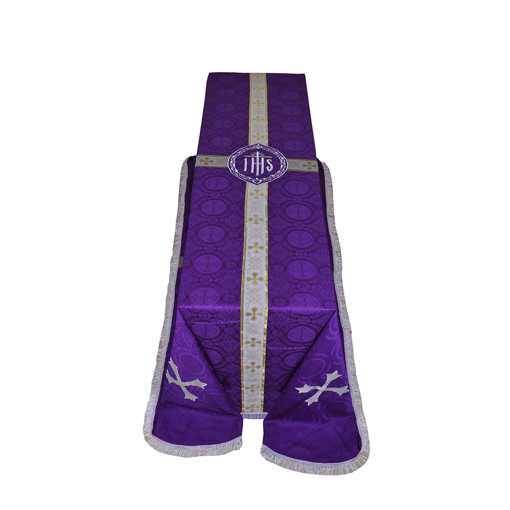 Funeral Palls Purple Funeral Pall for Catholic Requiem Mass