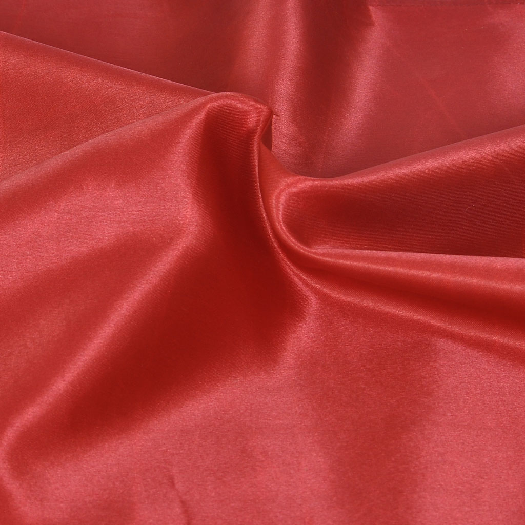 Yellow Satin Fabric for Lining - Light Weight
