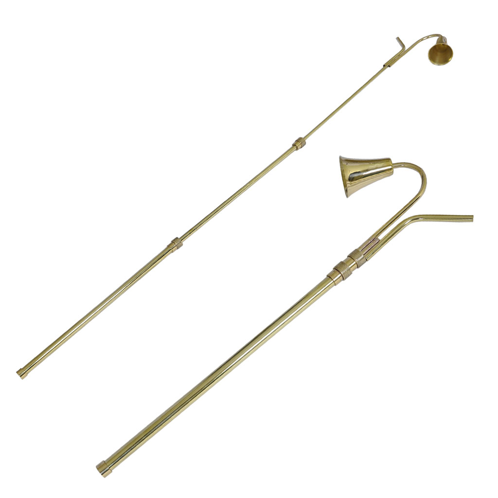 Candle Snuffer Extendable brass candle snuffer - Wick holder