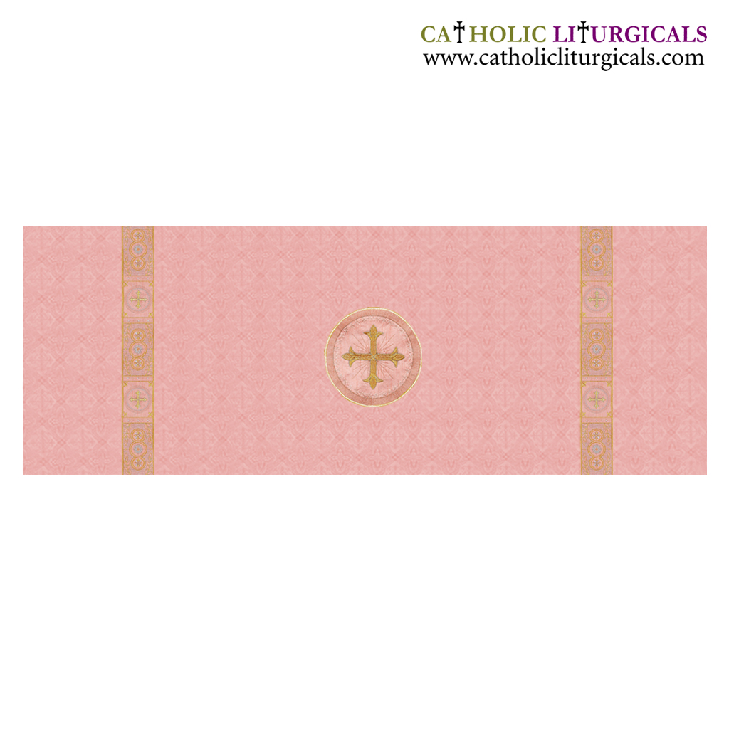 Altar Frontals Traditional Altar Frontal - Rose Damask Fabric