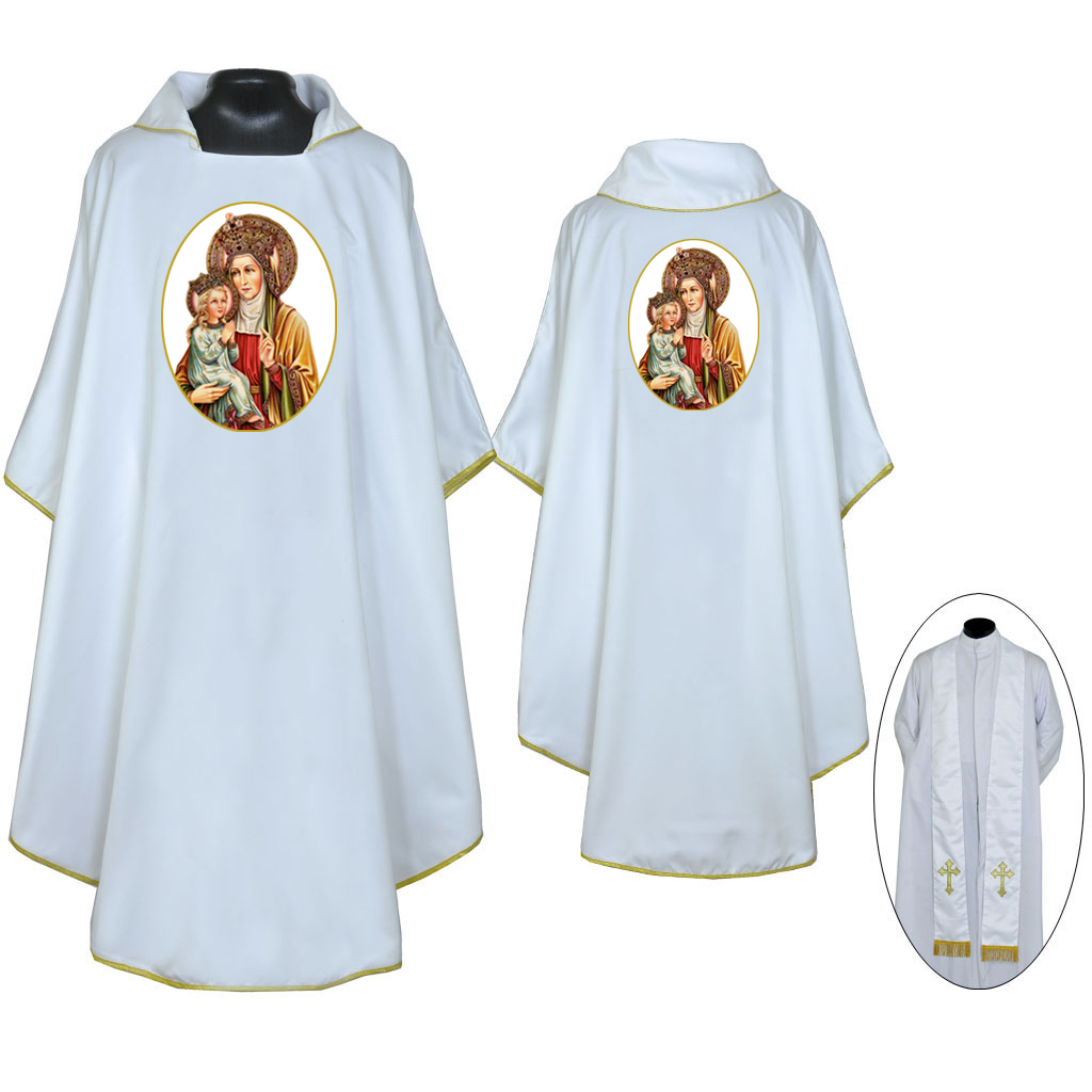 Gothic Chasubles Joachim and Anne Gothic Chasuble & Stole Set