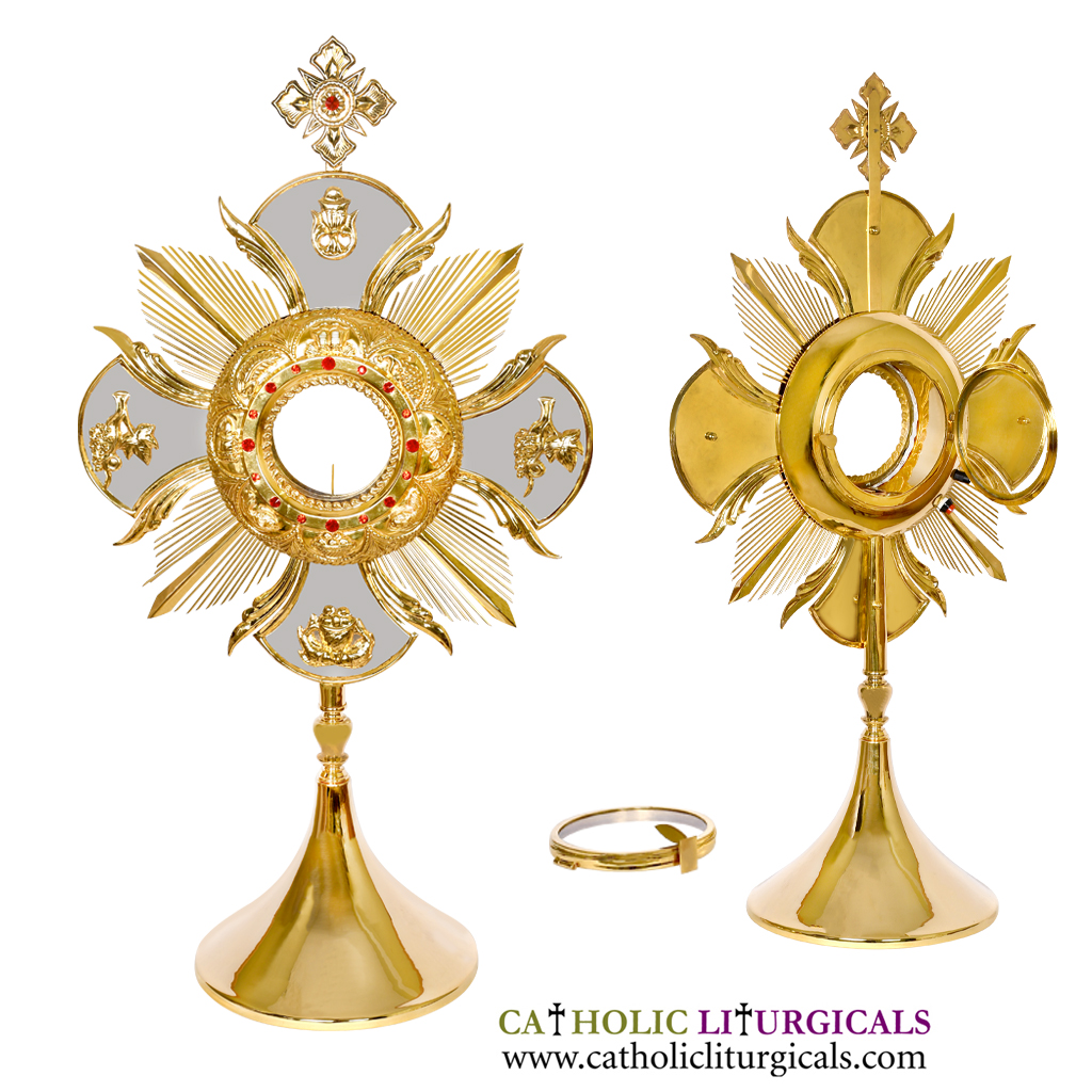 Monstrance 35 inch Monstrance with 4 inch Luna