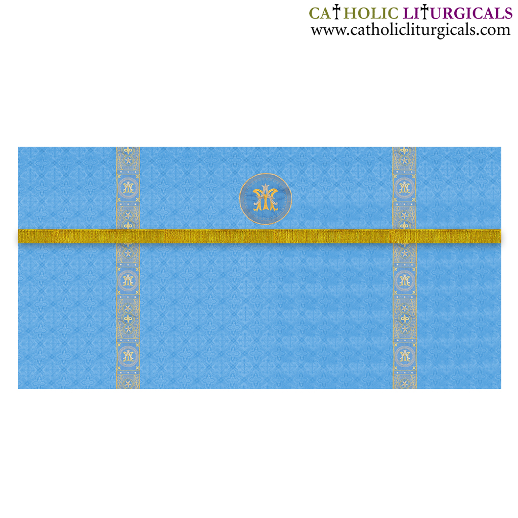 Altar Frontals Altar Frontal with Super Frontal - Marian Blue