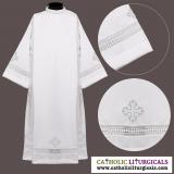 Priest Mass Albs - Cassock Alb - with Lace & Embroidery
