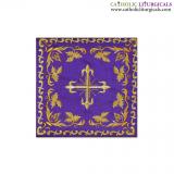 Chalice Palls - Chalice Pall - Purple Silk - Embroidered