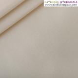 Fabrics - Light Ivory High Quality Polyester fabric with Satin Finish